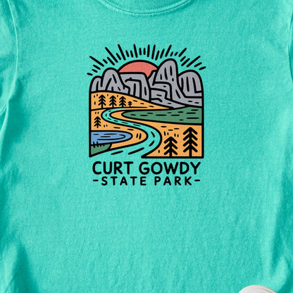 Curt Gowdy State Park Kids Cotton T-Shirt