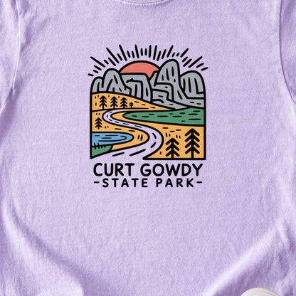 Curt Gowdy State Park Kids Cotton T-Shirt