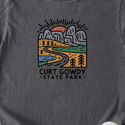 Curt Gowdy State Park Kids Cotton T-Shirt