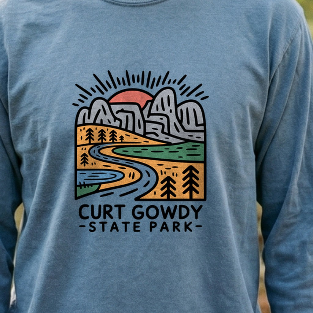 Curt Gowdy State Park Cotton Long Sleeve