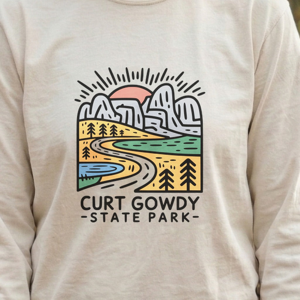 Curt Gowdy State Park Cotton Long Sleeve