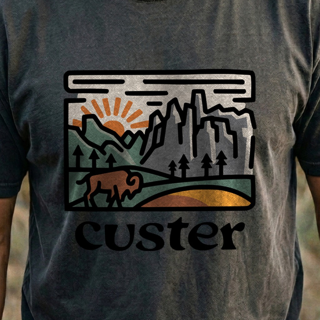 Custer State Park Cotton T-Shirt