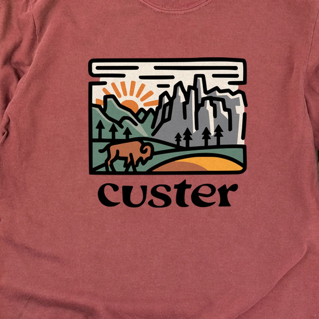 Custer State Park Cotton Long Sleeve