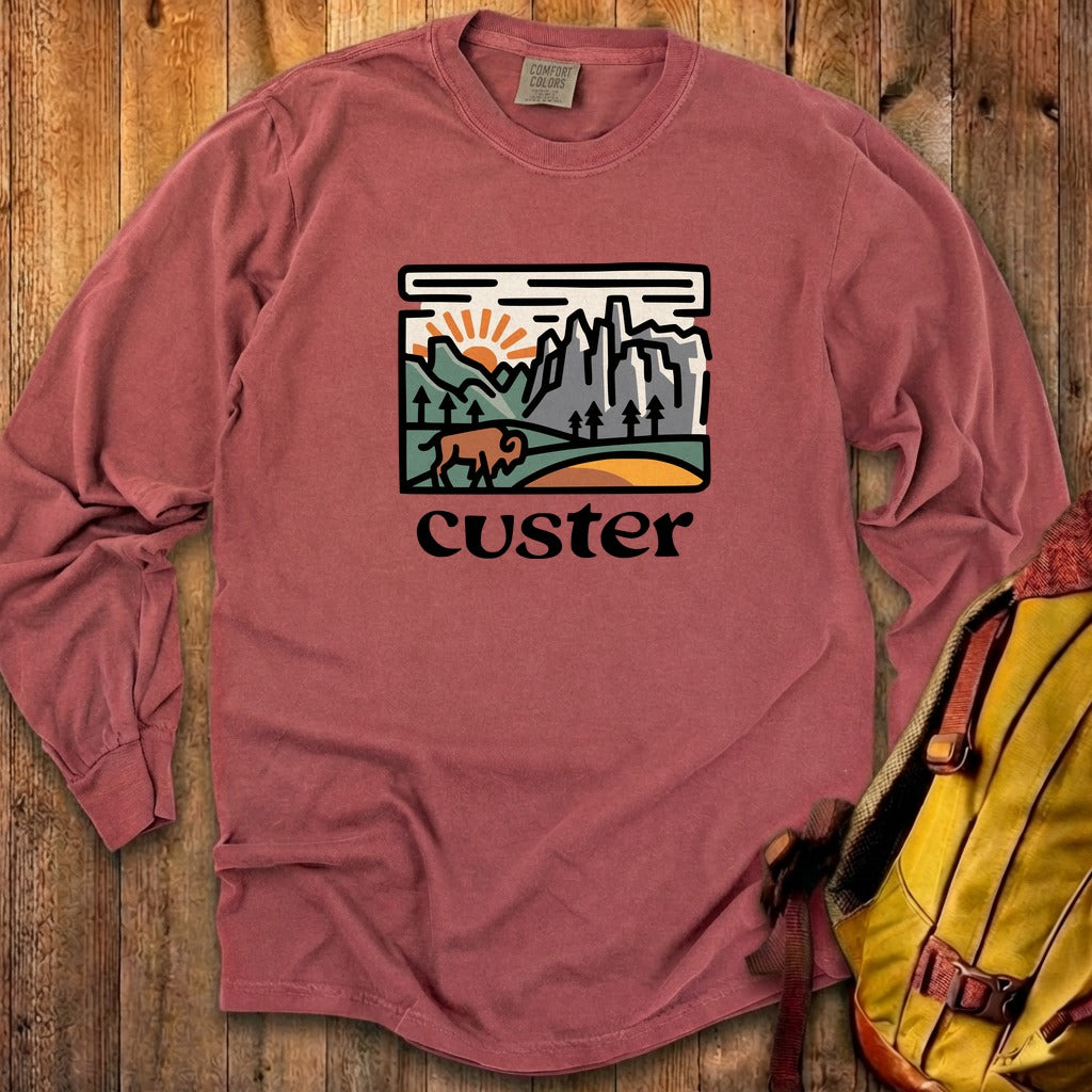 Custer State Park Cotton Long Sleeve