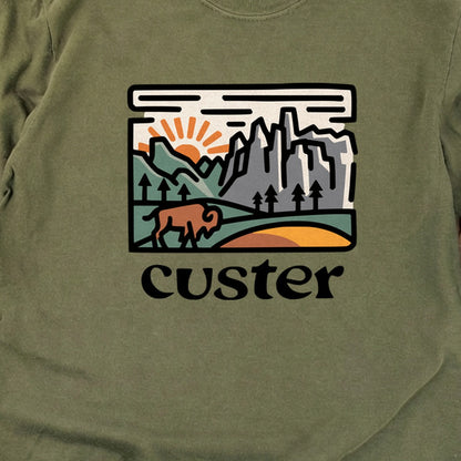 Custer State Park Cotton Long Sleeve