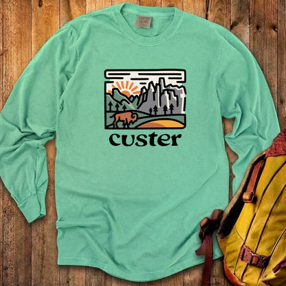 Custer State Park Cotton Long Sleeve