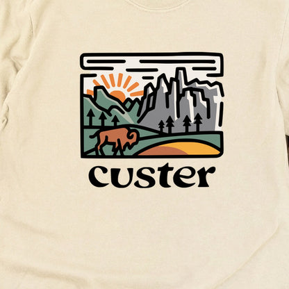 Custer State Park Cotton Long Sleeve