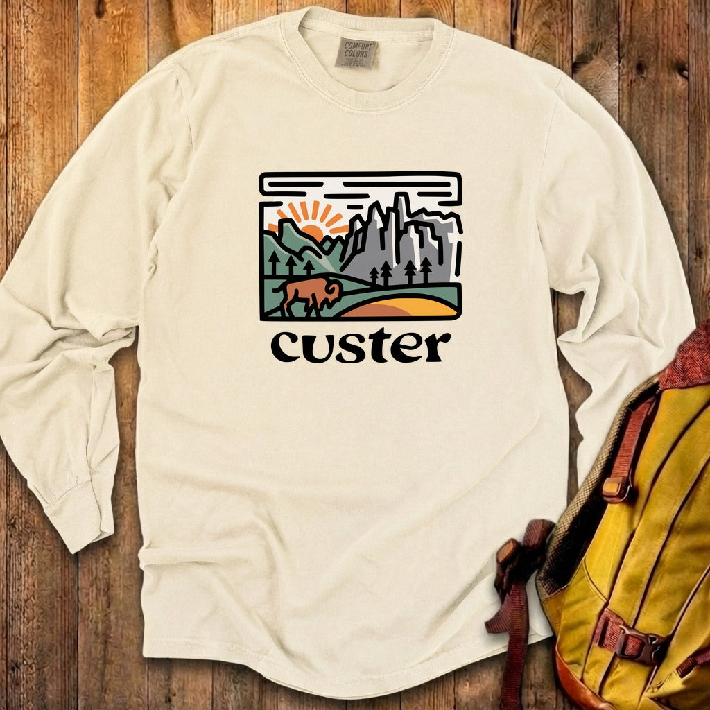 Custer State Park Cotton Long Sleeve