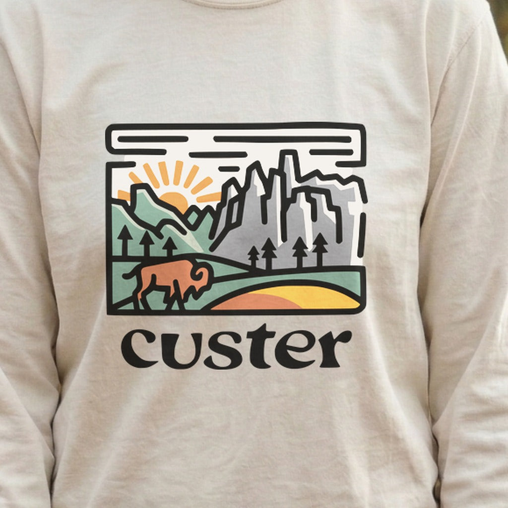 Custer State Park Cotton Long Sleeve