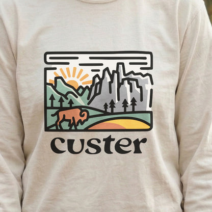 Custer State Park Cotton Long Sleeve