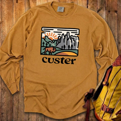Custer State Park Cotton Long Sleeve
