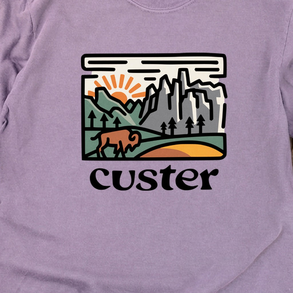 Custer State Park Cotton Long Sleeve