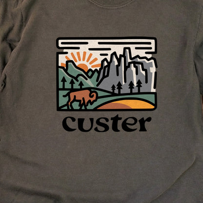 Custer State Park Cotton Long Sleeve