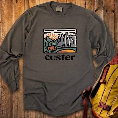 Custer State Park Cotton Long Sleeve