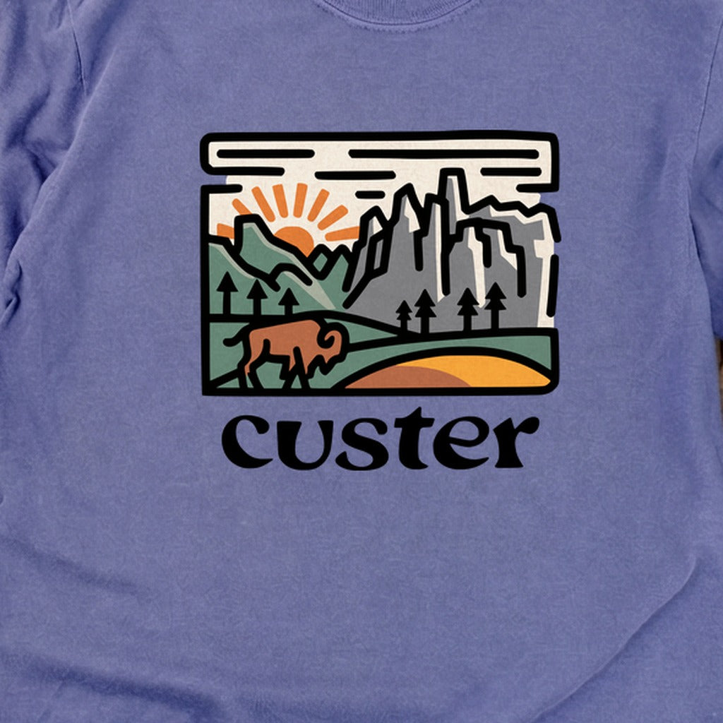 Custer State Park Cotton Long Sleeve