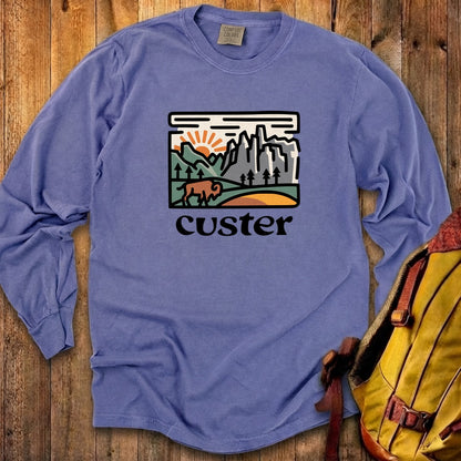 Custer State Park Cotton Long Sleeve