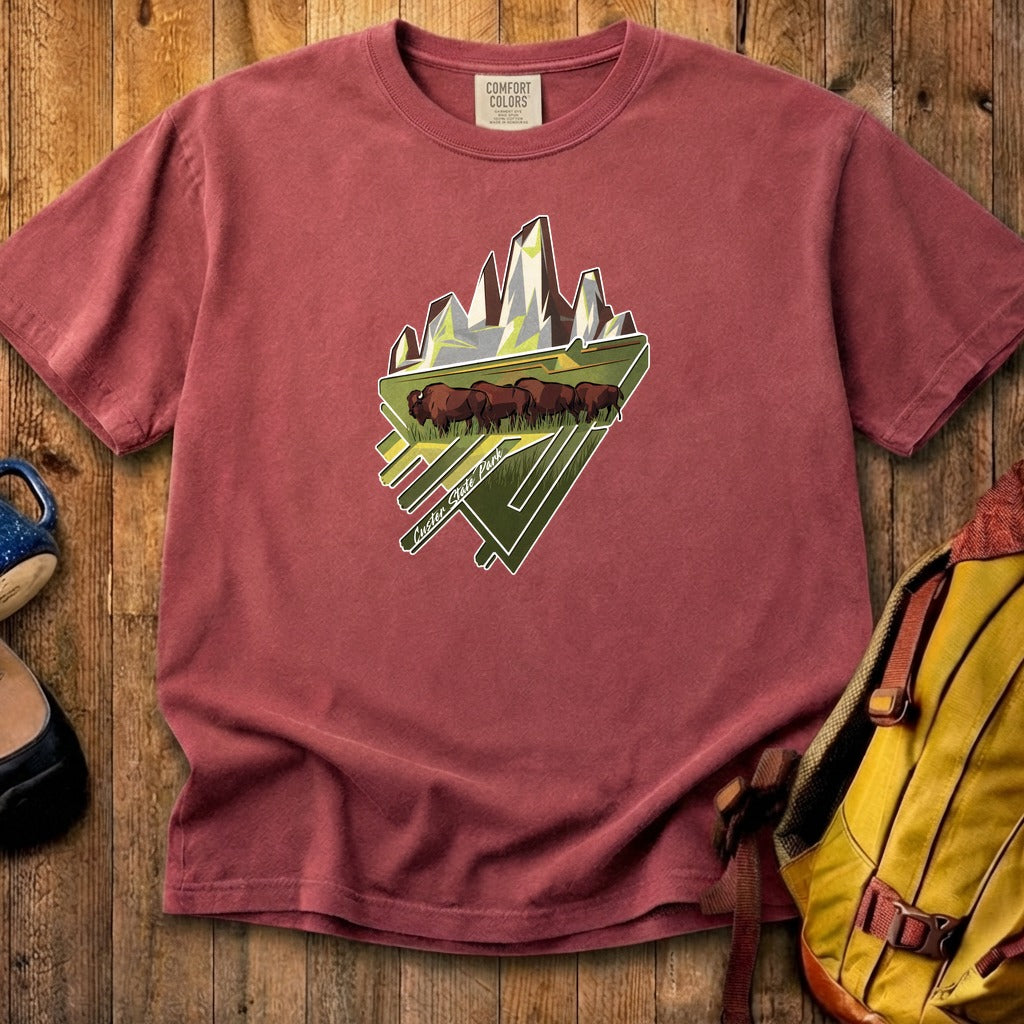 Custer State Park 2 Cotton T-Shirt