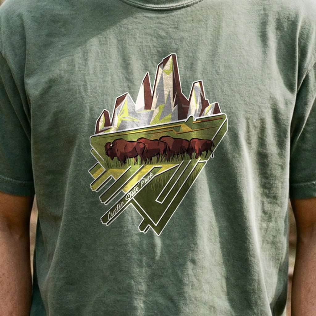 Custer State Park 2 Cotton T-Shirt