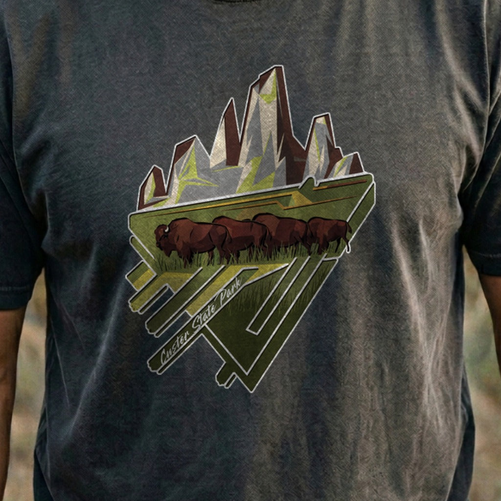 Custer State Park 2 Cotton T-Shirt