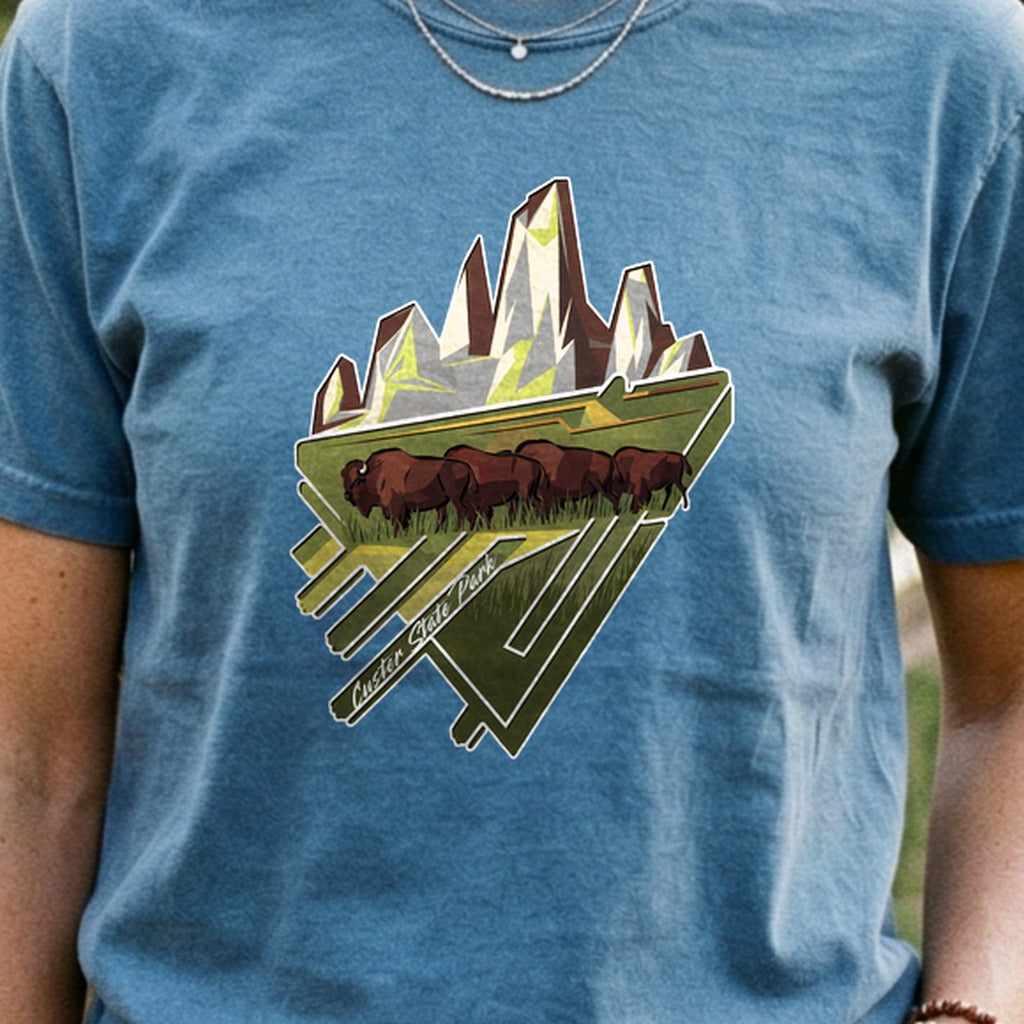 Custer State Park 2 Cotton T-Shirt