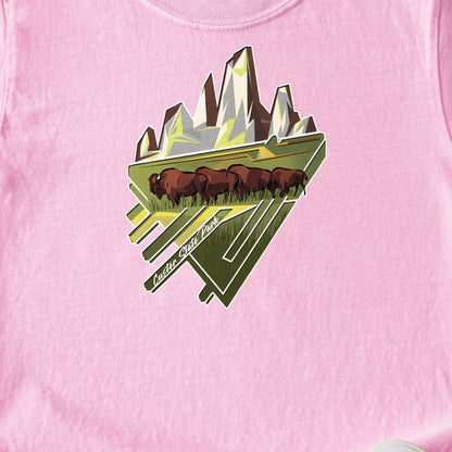 Custer State Park 2 Kids Cotton T-Shirt