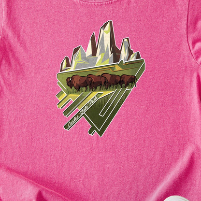 Custer State Park 2 Kids Cotton T-Shirt