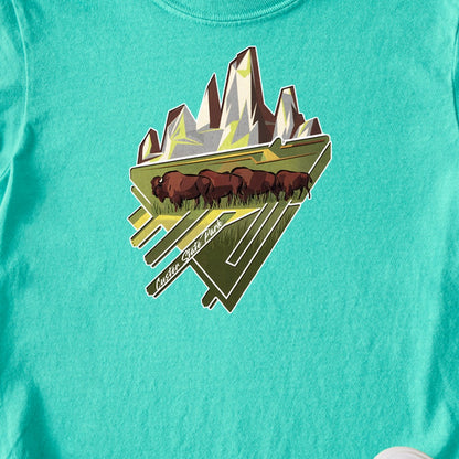 Custer State Park 2 Kids Cotton T-Shirt
