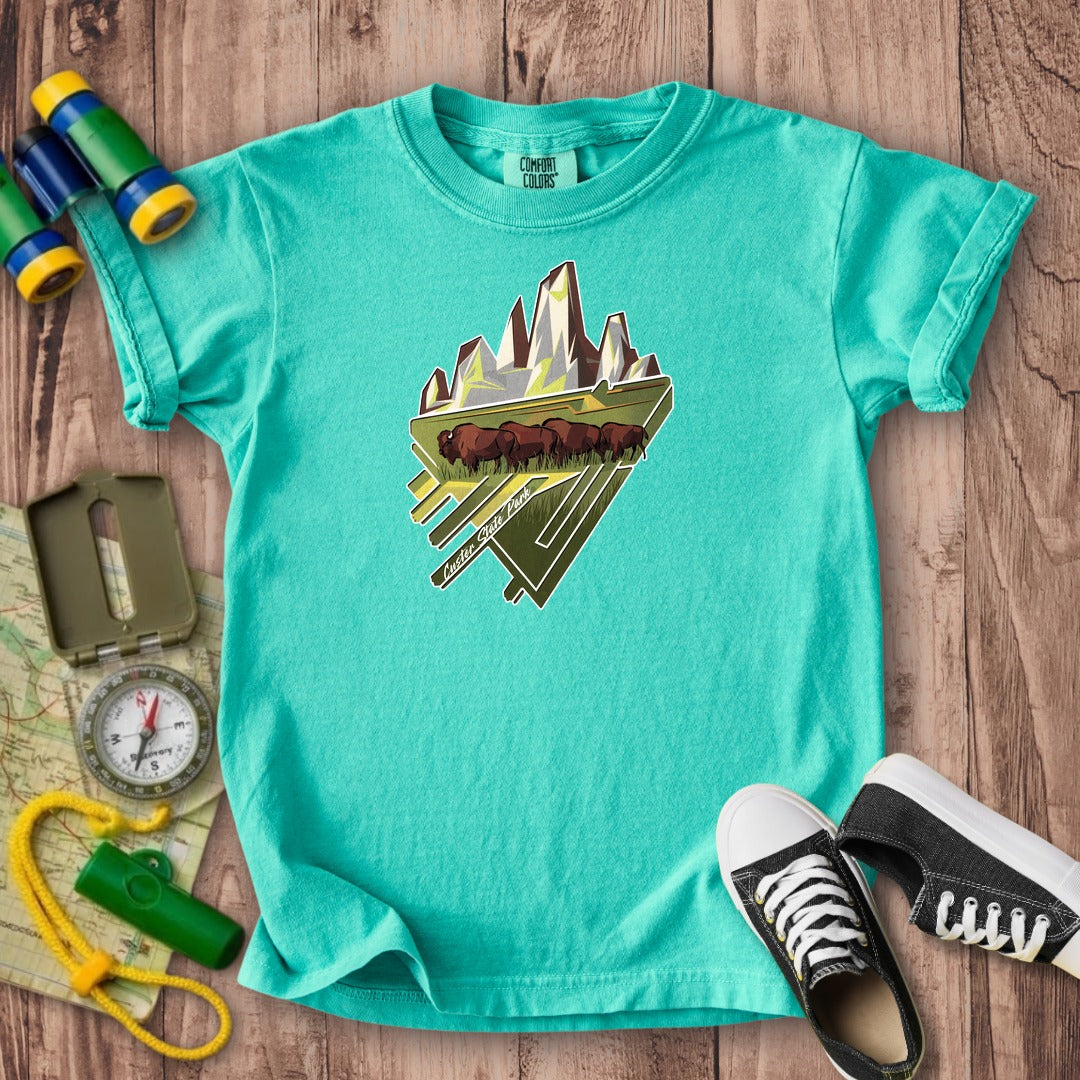 Custer State Park 2 Kids Cotton T-Shirt