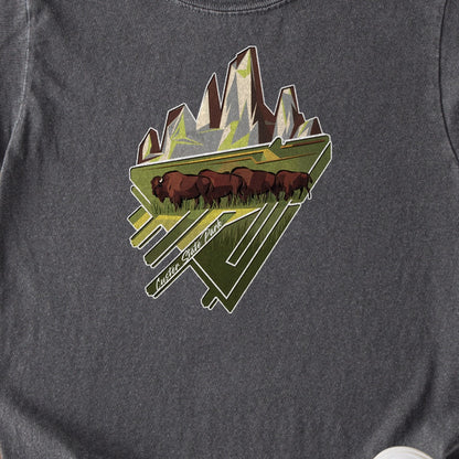 Custer State Park 2 Kids Cotton T-Shirt