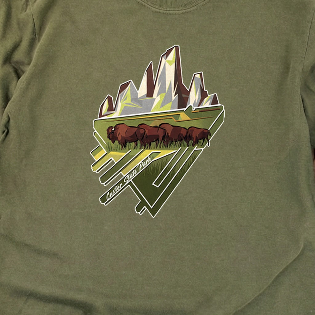 Custer State Park 2 Cotton Long Sleeve