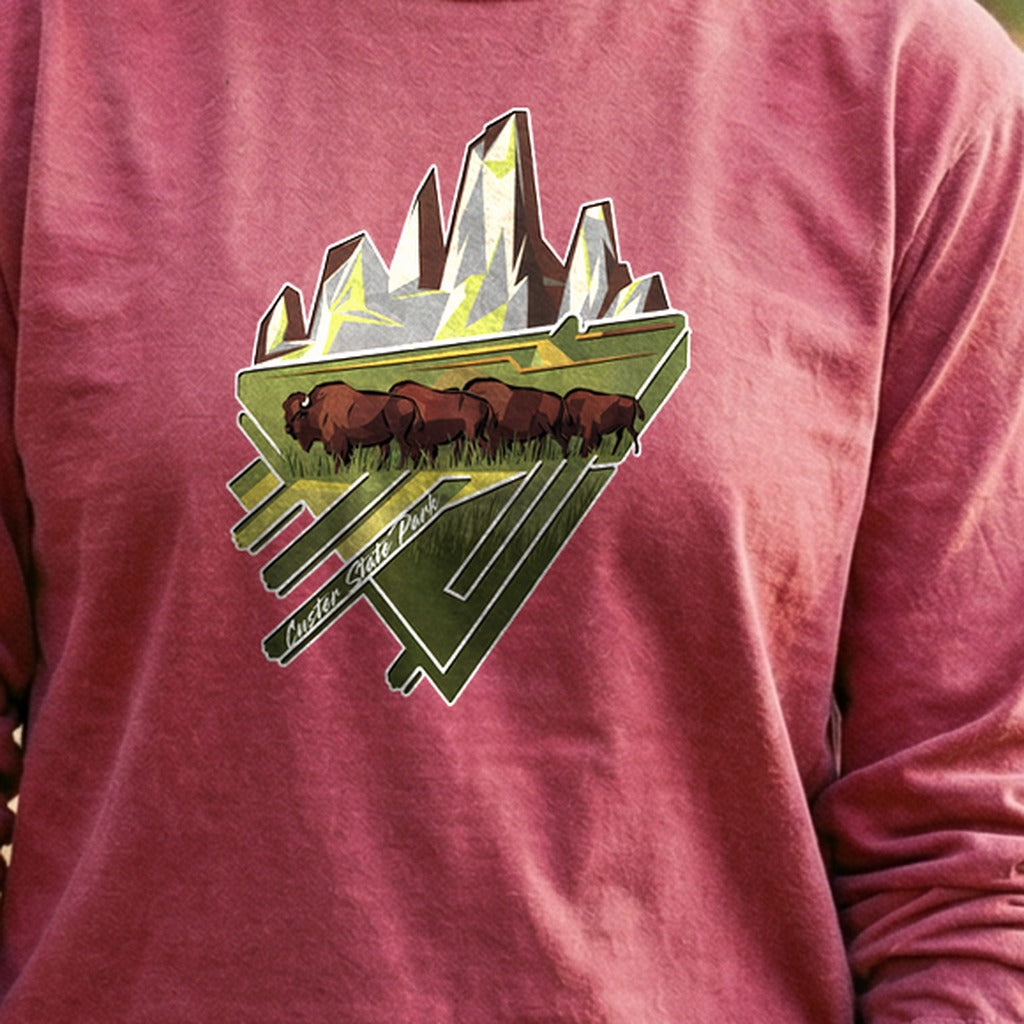 Custer State Park 2 Cotton Long Sleeve