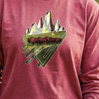 Custer State Park 2 Cotton Long Sleeve