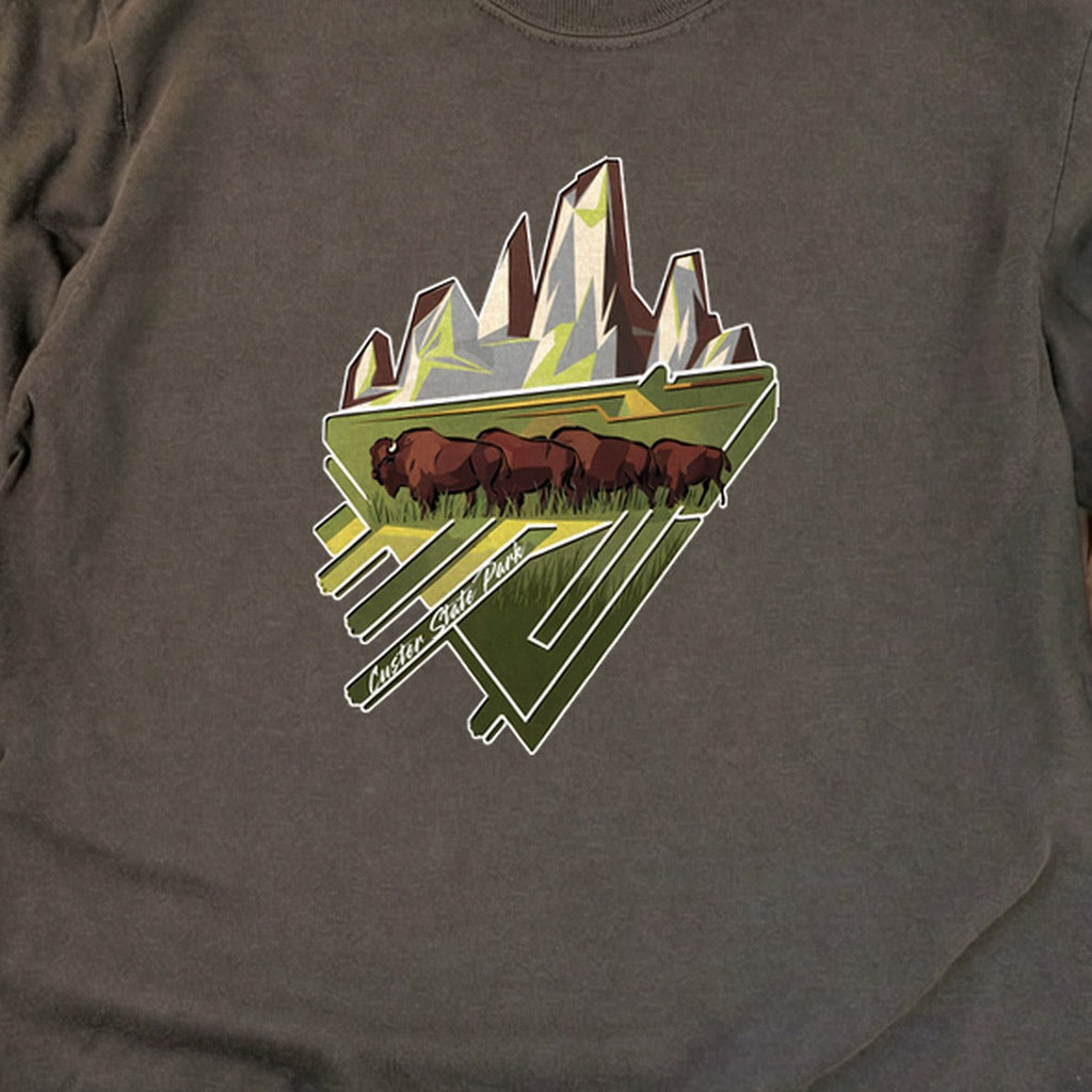 Custer State Park 2 Cotton Long Sleeve