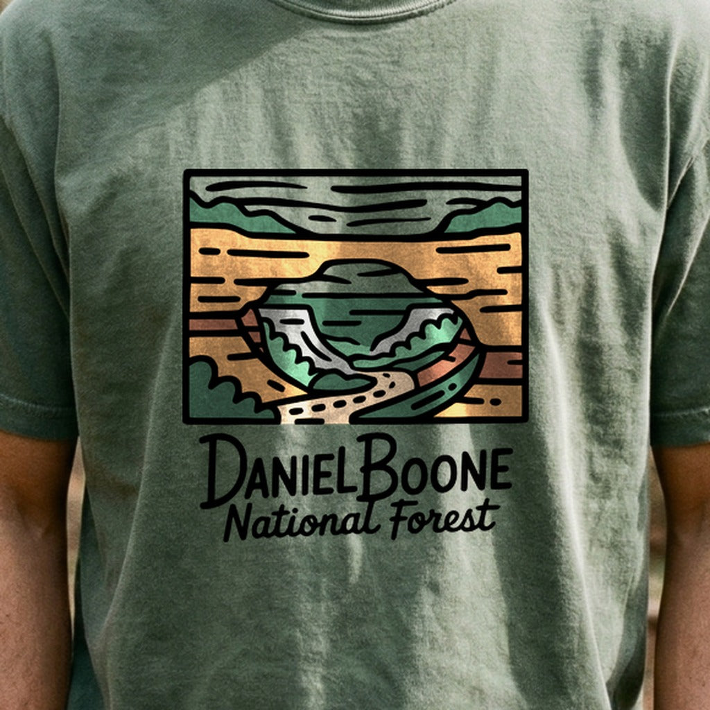 Daniel Boone National Forest Cotton T-Shirt