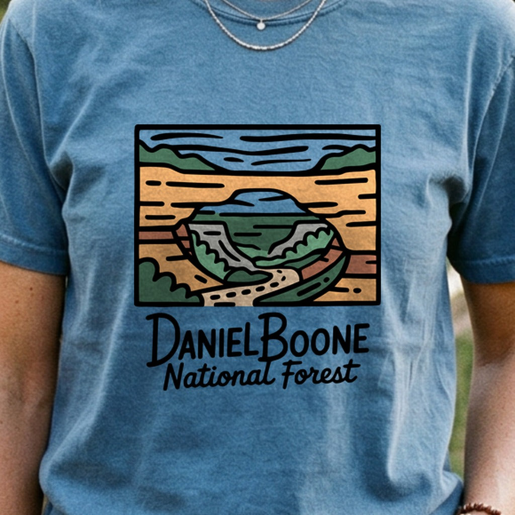 Daniel Boone National Forest Cotton T-Shirt