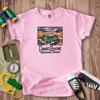 Daniel Boone National Forest Kids Cotton T-Shirt