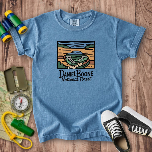 Daniel Boone National Forest Kids Cotton T-Shirt