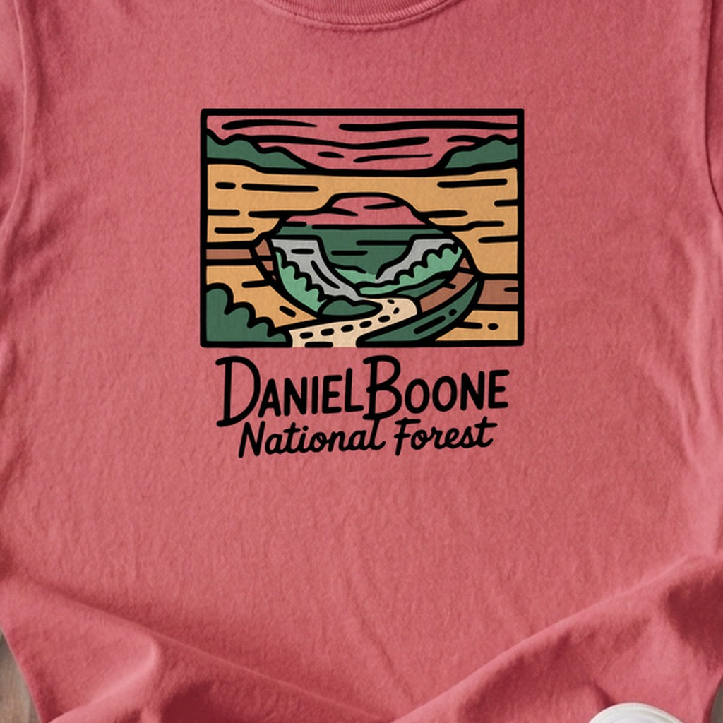 Daniel Boone National Forest Kids Cotton T-Shirt