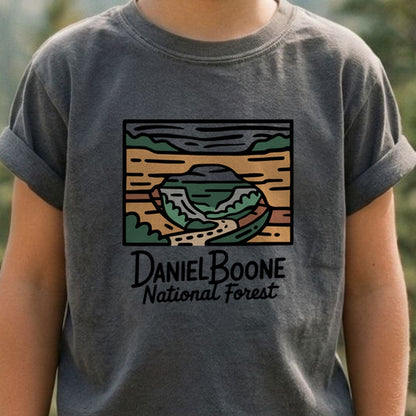 Daniel Boone National Forest Kids Cotton T-Shirt