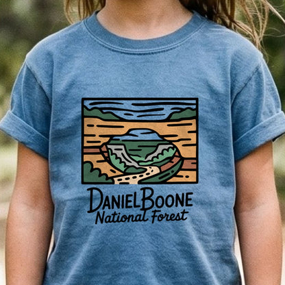 Daniel Boone National Forest Kids Cotton T-Shirt