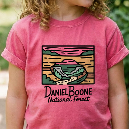 Daniel Boone National Forest Kids Cotton T-Shirt