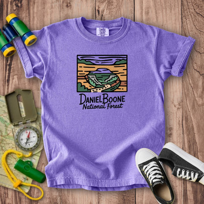 Daniel Boone National Forest Kids Cotton T-Shirt