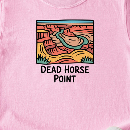 Dead Horse Point State Park Kids Cotton T-Shirt