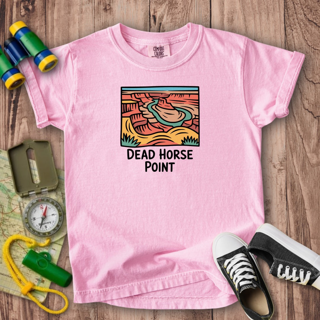 Dead Horse Point State Park Kids Cotton T-Shirt