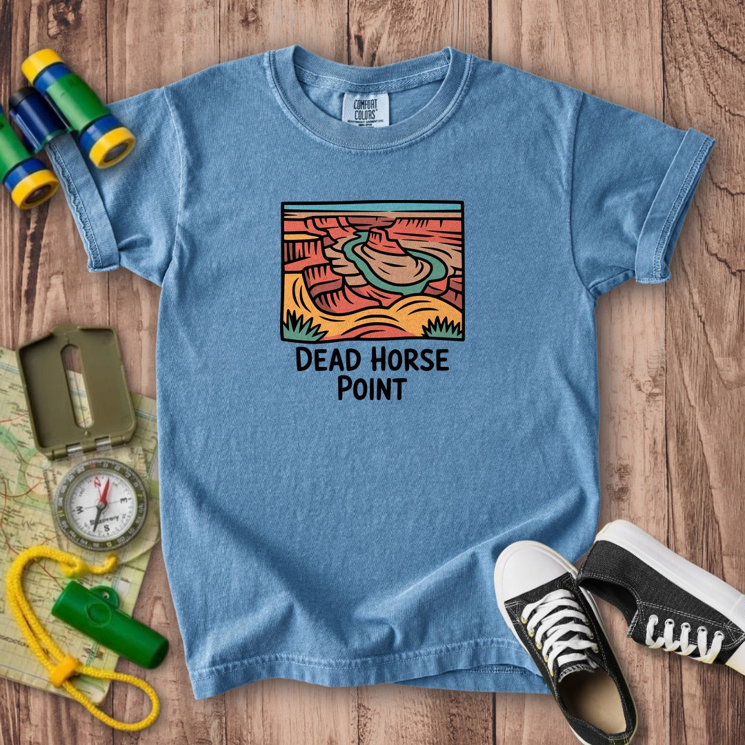 Dead Horse Point State Park Kids Cotton T-Shirt