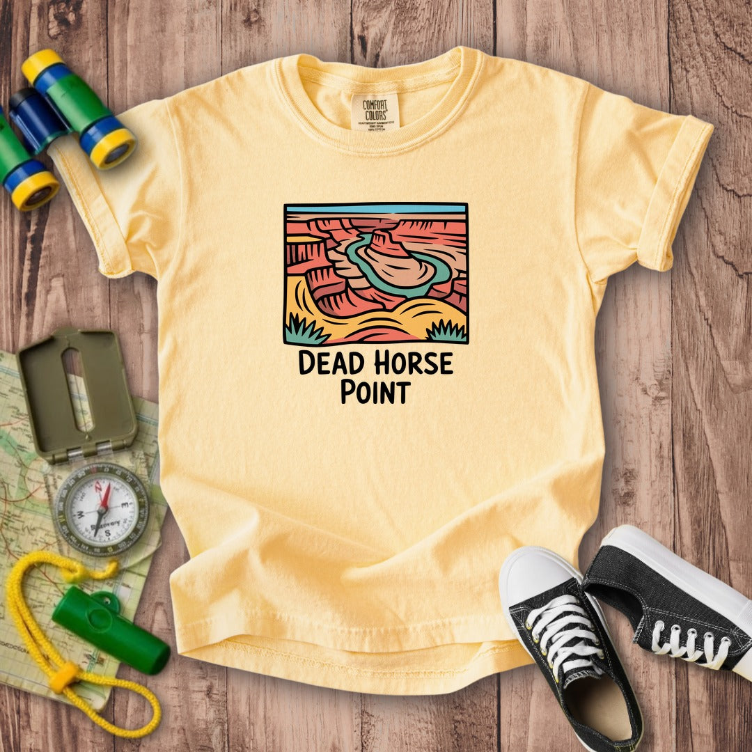 Dead Horse Point State Park Kids Cotton T-Shirt