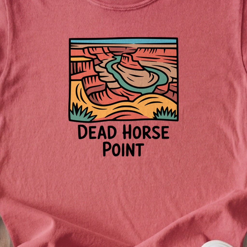 Dead Horse Point State Park Kids Cotton T-Shirt