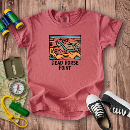 Dead Horse Point State Park Kids Cotton T-Shirt