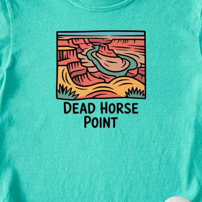 Dead Horse Point State Park Kids Cotton T-Shirt