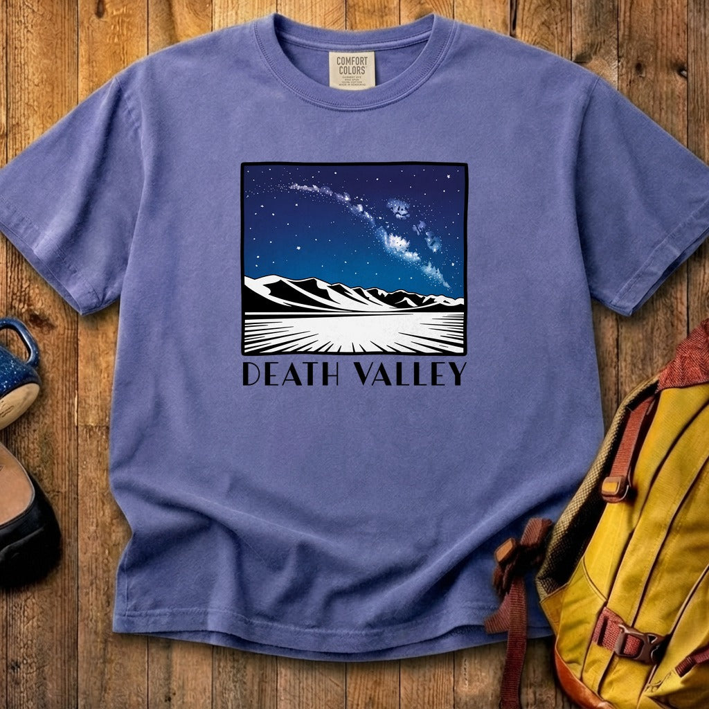 Death Valley National Park at Night Cotton T-Shirt